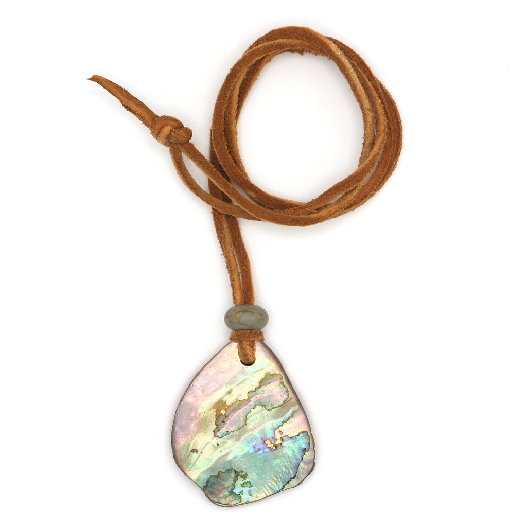Central Coast Abalone Pendant Necklace