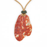 Sea Smoothed Red Abalone Pendant