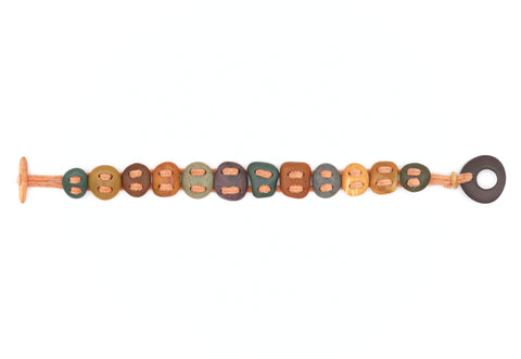 Vibrant Shield Bracelet