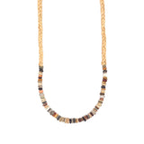 Braided Plaid Necklace