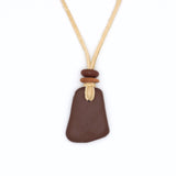 Chocolate Stone Pendant