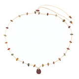 Red Star Rainbow Necklace