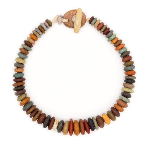 Rainbow Bridge Hardstone Choker