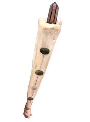 Smoky Quartz Crystal Power Wand